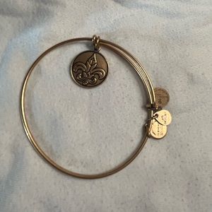 Alex and Ani Fleur De Lis Bangle